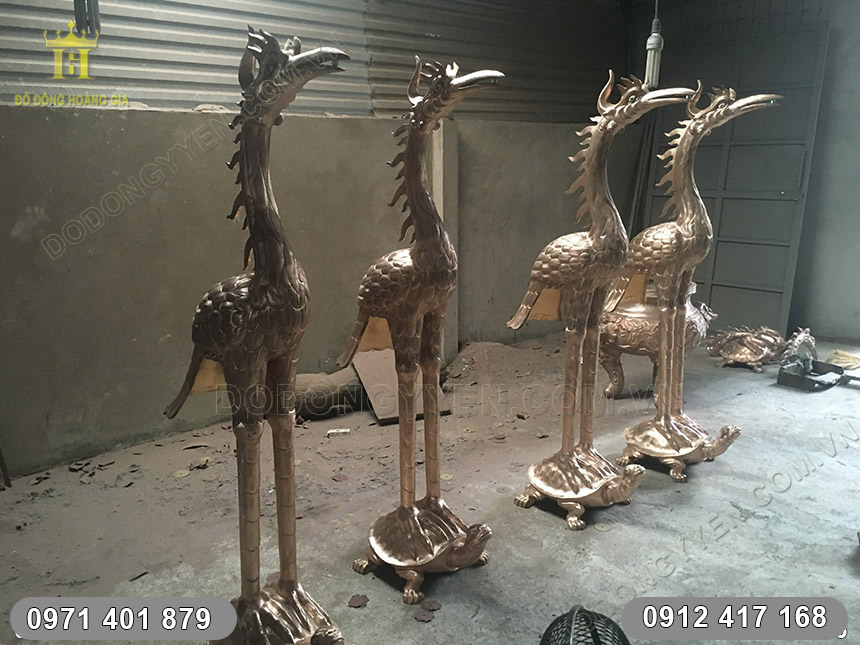 cơ sở đ&uacute;c hạc thờ cỡ lớn h&agrave; nội